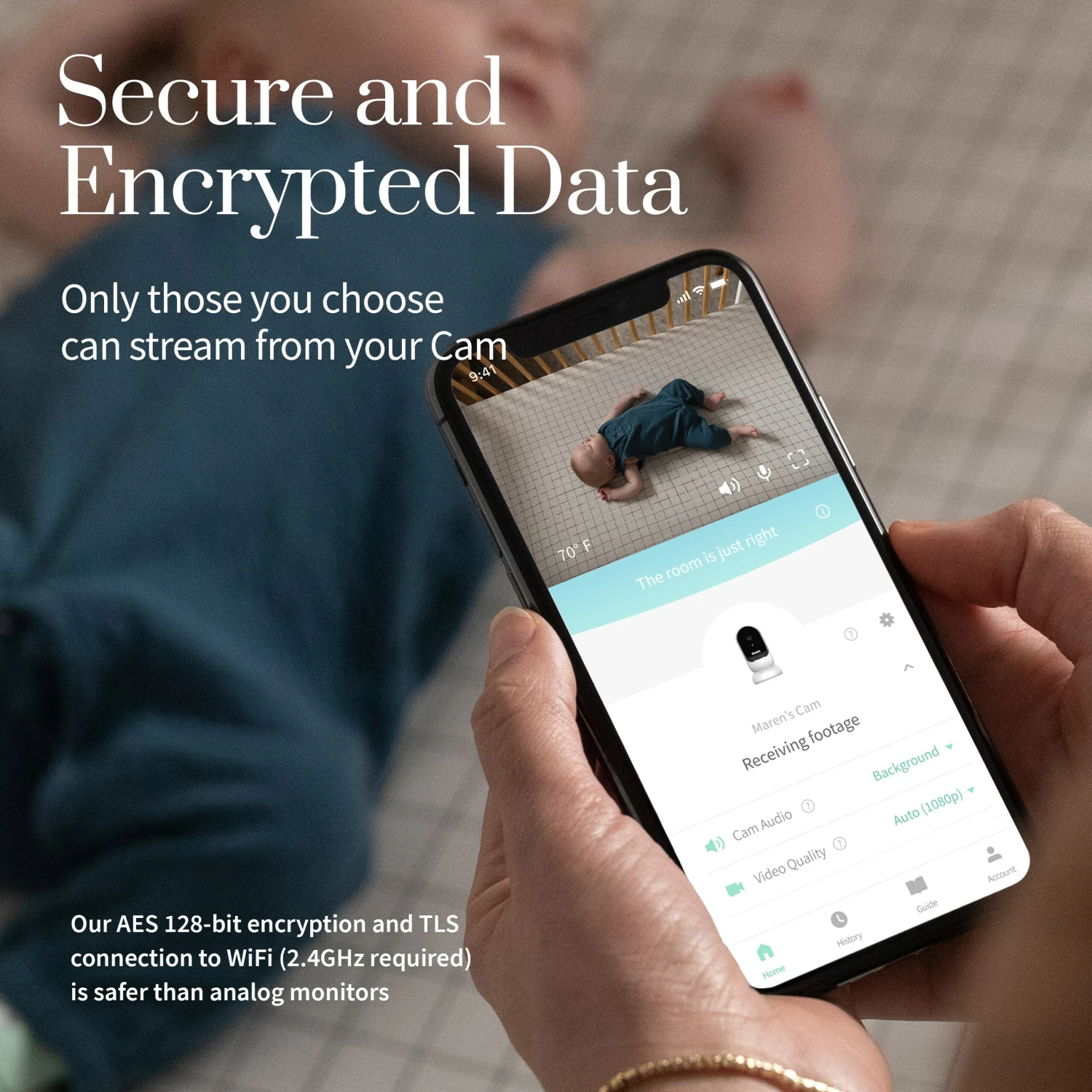 Owlet Child Safety Owlet Cam Smart HD Video Baby Monitor 2 Pack 6 Owlet Child Safety Owlet Cam Smart HD Video Baby Monitor 2 Pack - Image 6