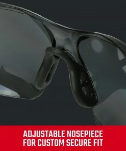 CRAFTSMAN Eye Protection CMXPERA220 Comfort Fit Safety Glasses- Smoke Plastic Safety Glasses -Menards Safety Shop 45417411 scaled