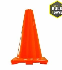 Corsan Traffic Safety Equipment Orange Traffic Safety Cone -Menards Safety Shop 850077005039lg