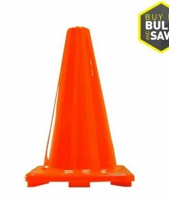Corsan Traffic Safety Equipment Orange Traffic Safety Cone -Menards Safety Shop 850077005039xl